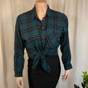 Urban Outfitters BDG plaid button down shirt